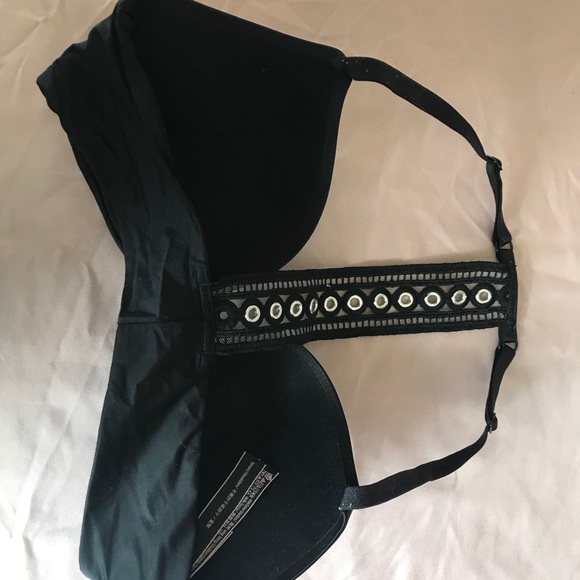 Black Satin Victoria’s Secret push up bra - Picture 2 of 5